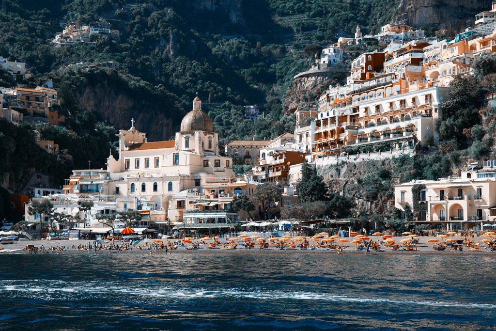 Positano from the boat